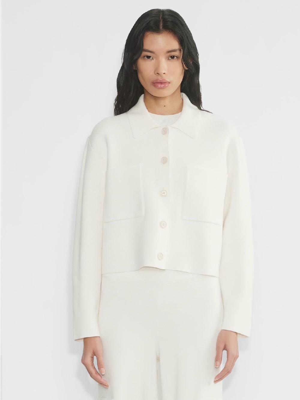 Aritiza The Group by Babaton - Society Waist Button up knit shacket Sweater